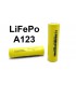 Высокотоковый аккумулятор литий ферум LiFePo 18650 1500mAh 18mOm A123 (15191)