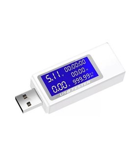 Тестер USB-тестер Keweisi KWS-1705A для измерения напряжения емкости тока (18946)