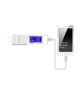 Тестер USB-тестер Keweisi KWS-1705A для измерения напряжения емкости тока (18946)