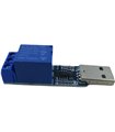 Модуль реле 1 канальный с USB-управлением АС 250V 10A USB LCUS-1 (19006)