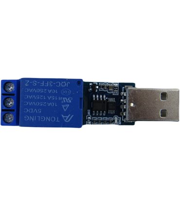 Модуль реле 1 канальный с USB-управлением АС 250V 10A USB LCUS-1 (19006)