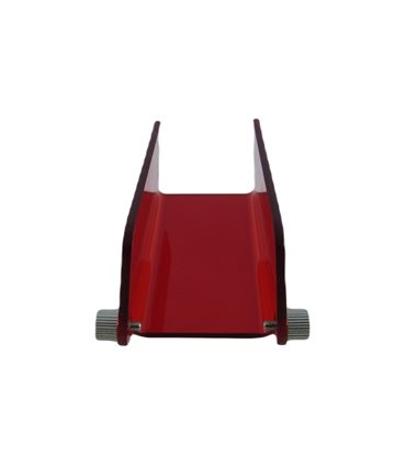 Защитное стекло лазерной головки 190-540нм 40мм красный (19028)