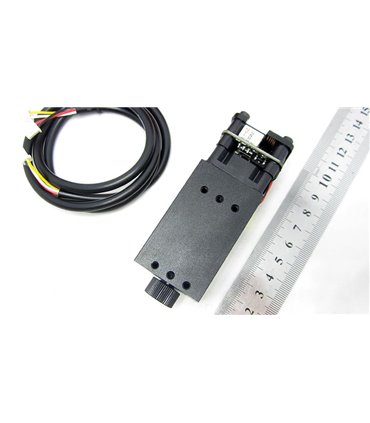 Лазерный модуль с драйвером и вентилятором 3pin PWM 450nm 1.6W (15986)