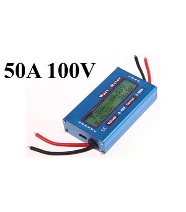 Ваттметр постоянного тока DC 100V 50A (15947)