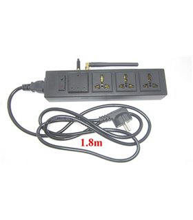 Умная смарт GSM-розетка удлинитель с плавным пуском 2.2кВт (16512)