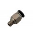 Фитинг PTFE коннектор PC4-01 4мм (20085)