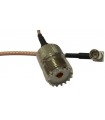 Кабель удлинитель Mini UHF Motorola M 20см (19794)