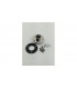 Разъем GX16 2pin M фланец на корпус (20834)