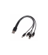Кабель USB to Type C 4в1 25см (20866)