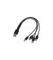 Кабель USB to Type C 4в1 25см (20866)