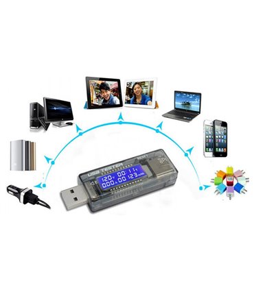 USB тестер емкости детектор Keweisi KWS-V21 (10011)