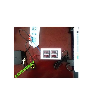 Счетчик электричества ваттметр AC 80-260V 100A TTL (10059)