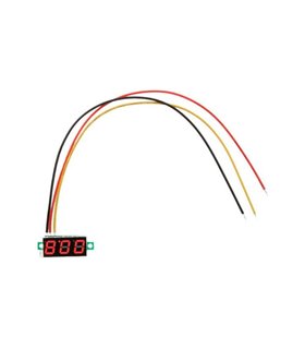 Миниатюрный цифровой встраиваемый вольтметр 100V (10340)