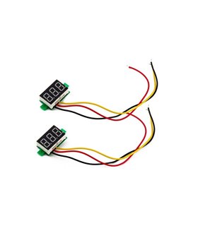 Миниатюрный цифровой встраиваемый вольтметр 100V (10340)