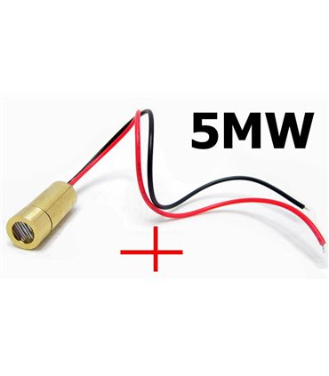 Лазерный модуль лазер 5mW крест (12785)