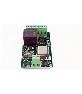 Wi-Fi розетка реле ESP8266 DC 7-30V to AC 220V 10A (14193)