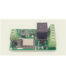 Wi-Fi розетка реле ESP8266 DC 7-30V to AC 220V 10A (14193)