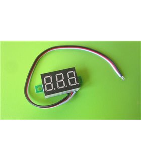Вольтметр миниатюрный DC 0-30V (12068)