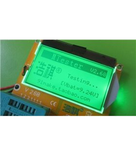 Тестер полупроводников LCR-T4 LCD ESR SCR метр (11721)