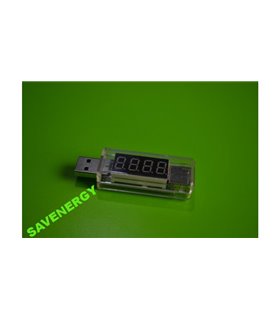 USB тестер-измеритель тока напряжения (10169)