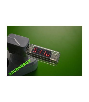 USB тестер-измеритель тока напряжения (10169)