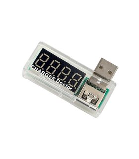 USB тестер-измеритель тока напряжения (10170)