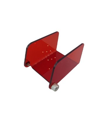 Защитное стекло лазерной головки 190-540нм 60мм красный (19029)