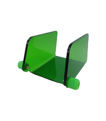 Защитное стекло лазерной головки 190-540нм 60мм зеленый (19032)