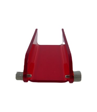 Защитное стекло лазерной головки 190-540нм 33мм красный (19027)