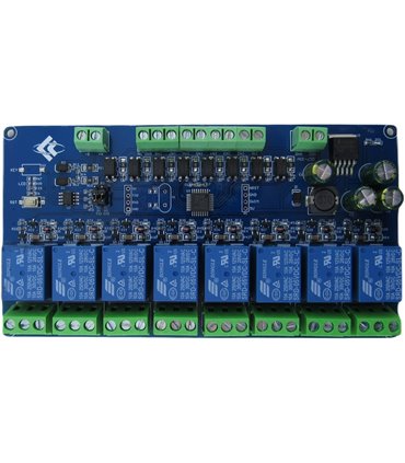 Модуль реле Modbus RTU 8-канал RS485 TTL (18933)