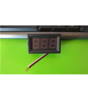 Цифровой встраиваемый вольтметр постоянного тока DC 0-30V (12696)