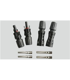 Коннектор солнечной панели водонепроницаемый MC4 IP67 1500V 50A (18692) Коннектор солнечной панели водонепроницаемый MC4 IP67 1500V 50A (18692)