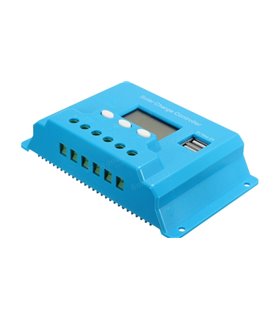 Контроллер заряда PWM 30A 12-24 с LCD и USB (10122)