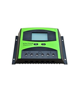 Солнечный контроллер заряда PWM Solar 30A 12\24V амперметр (12576)