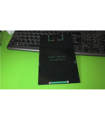 Солнечная панель поликристалл 9V 3W CNC125*195 Star Solar (12617)