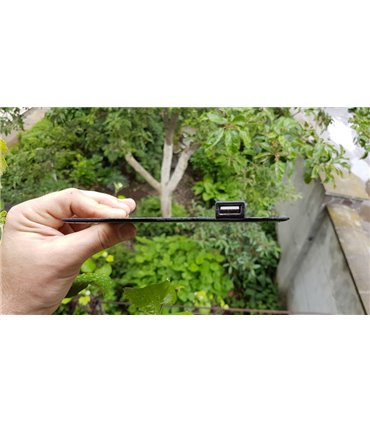 Солнечная панель зарядка для телефона Power Bank 6V 3.5W 165*135 USB (12878)