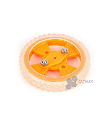 Износостойкое резиновое колесо для умного автомобиля 70*12mm под двигатель N20 (16081)