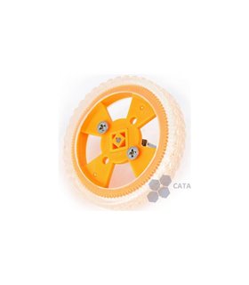 Износостойкое резиновое колесо для умного автомобиля 70*12mm под двигатель N20 (16081)