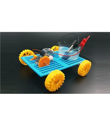 STEM-конструктор подвижной работы с источниками электропитания на соленой воде (16458)