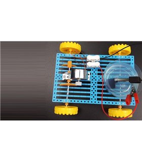 STEM-конструктор подвижной работы с источниками электропитания на соленой воде (16458)