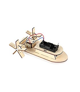 STEM-конструктор моторная лодка с электромеханическим приводом (16475)
