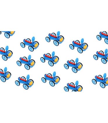 STEM-конструктор движущейся робот-машинка с пневмодвигателем на сжатом воздухе (16472)