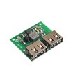 Модуль понижающий автозарядка DC-DC 12-24V to 5V 3A USB (15958) Модуль понижающий автозарядка DC-DC 12-24V to 5V 3A USB (15958)