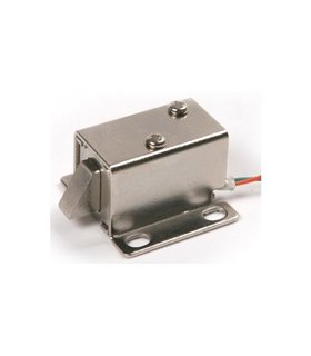 Электромеханический соленоидный замок электрозамок защелка МИНИ 12V 350mA (17817) Электромеханический соленоидный замок электрозамок защелка МИНИ 12V 350mA (17817)