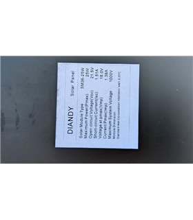 Солнечная зарядная станция полугибкая черная 25W Quick Charge 4*USB (18641)