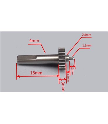 Шестерня фланец 21 зуб DIY проектов Собери Сам (12827)