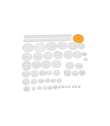 Компоненты детского конструктора DIY STEM-образование Шестерни (16486)