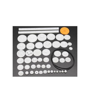 Компоненты детского конструктора DIY STEM-образование Шестерни (16486)