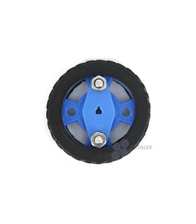 Износостойкое резиновое колесо для умного автомобиля 47*12mm под двигателем N20 (16080)