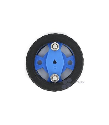 Износостойкое резиновое колесо для умного автомобиля 47*12mm под двигателем N20 (16080)